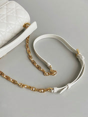 MINI JOLIE 22 BAG WHITE CALFSKIN