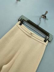 CHANEL 26S WIDE-LEG KNIT PANTS 1737