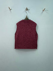 CHANEL 26S ZIP-UP KNIT VEST 1740