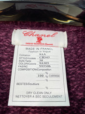 CHANEL 26S ZIP-UP KNIT VEST 1740