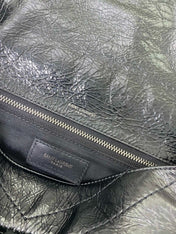 MEDIUM NIKI 28 IN BLACK CALFSKIN CHAIN BAG High-end