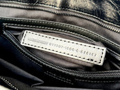MEDIUM 39 LE CITY BAG IN BLACK LEATHER