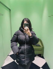 PRADA RE NYLON ZIPPER DOWN JACKET STYLE 1225