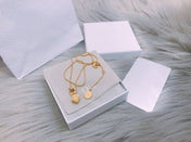 CD DICE NECKLACE