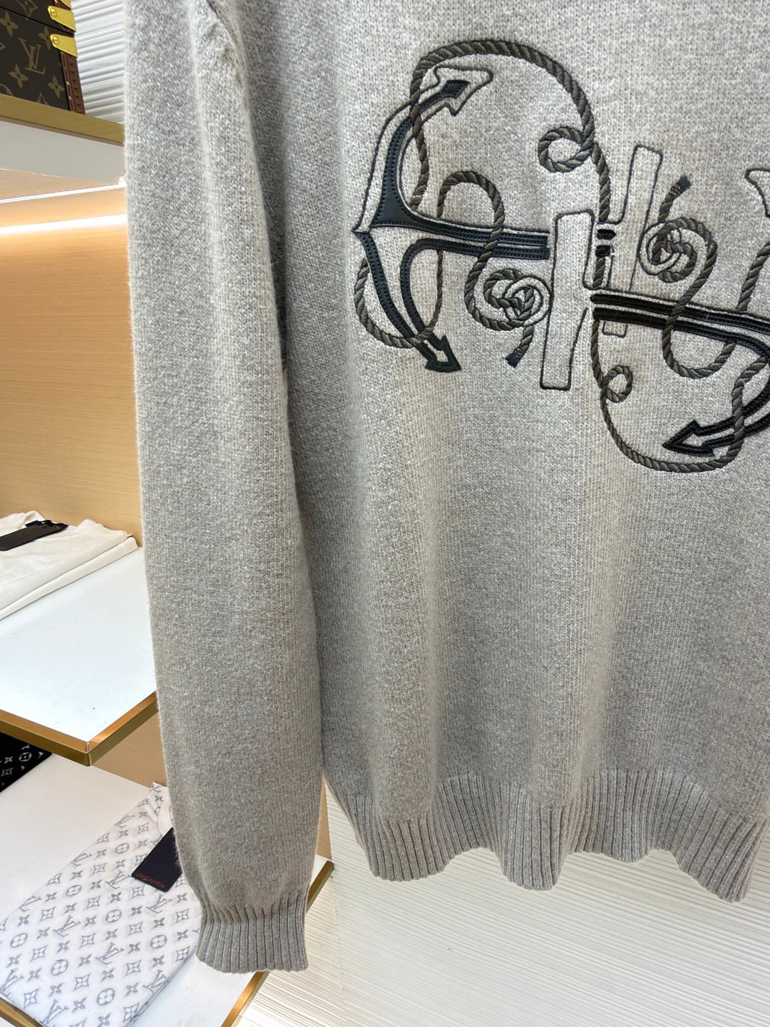 HERMES 26S CREWNECK SWEATER 808
