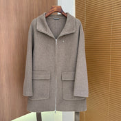 HERMES 25S WOOL COAT 100