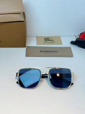 BURBERRY 26S RECTANGULAR FRAME IN METAL 419059