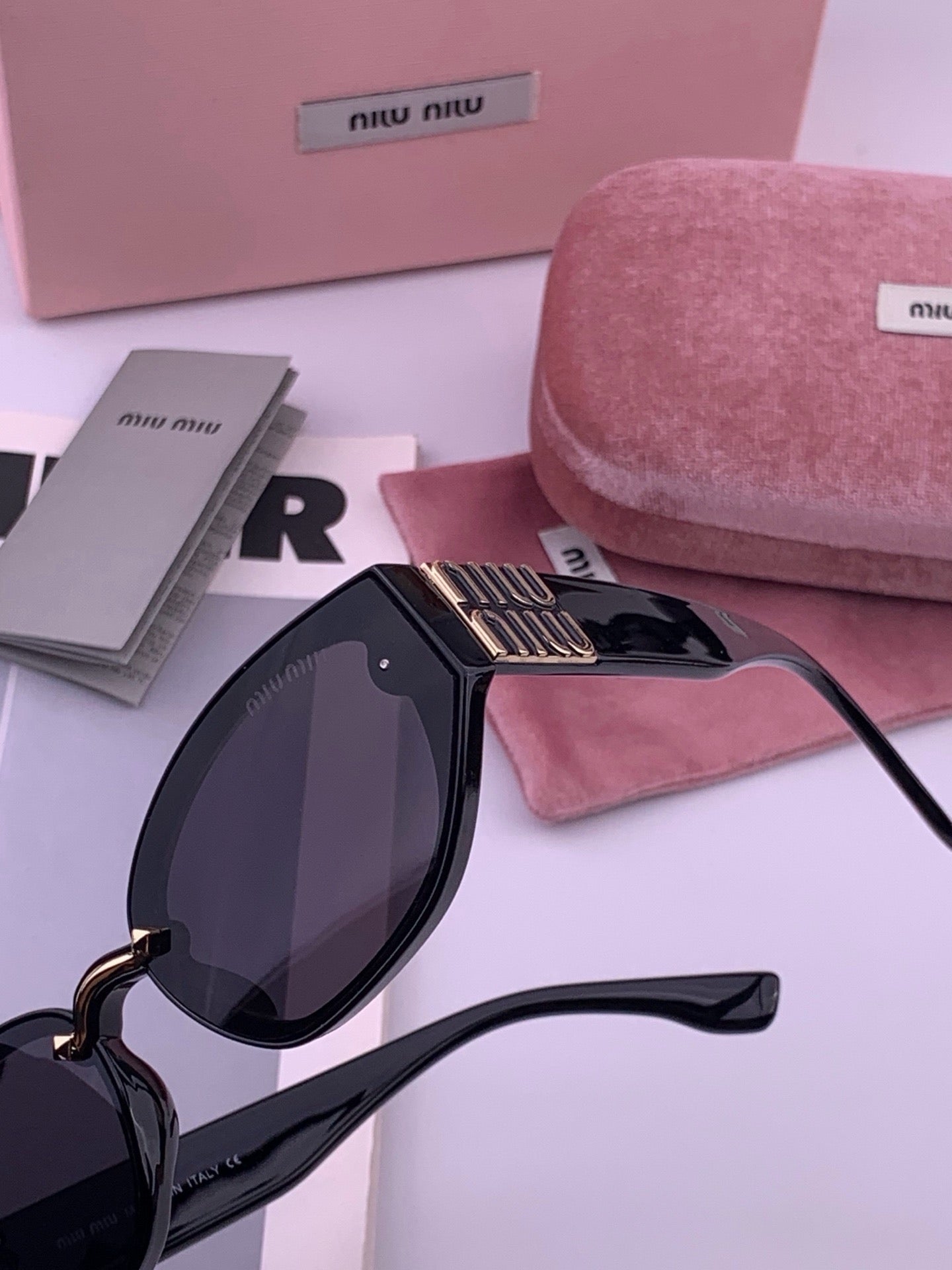 MIUMIU 26S SQUARE FRAME IN ACETATE 417246