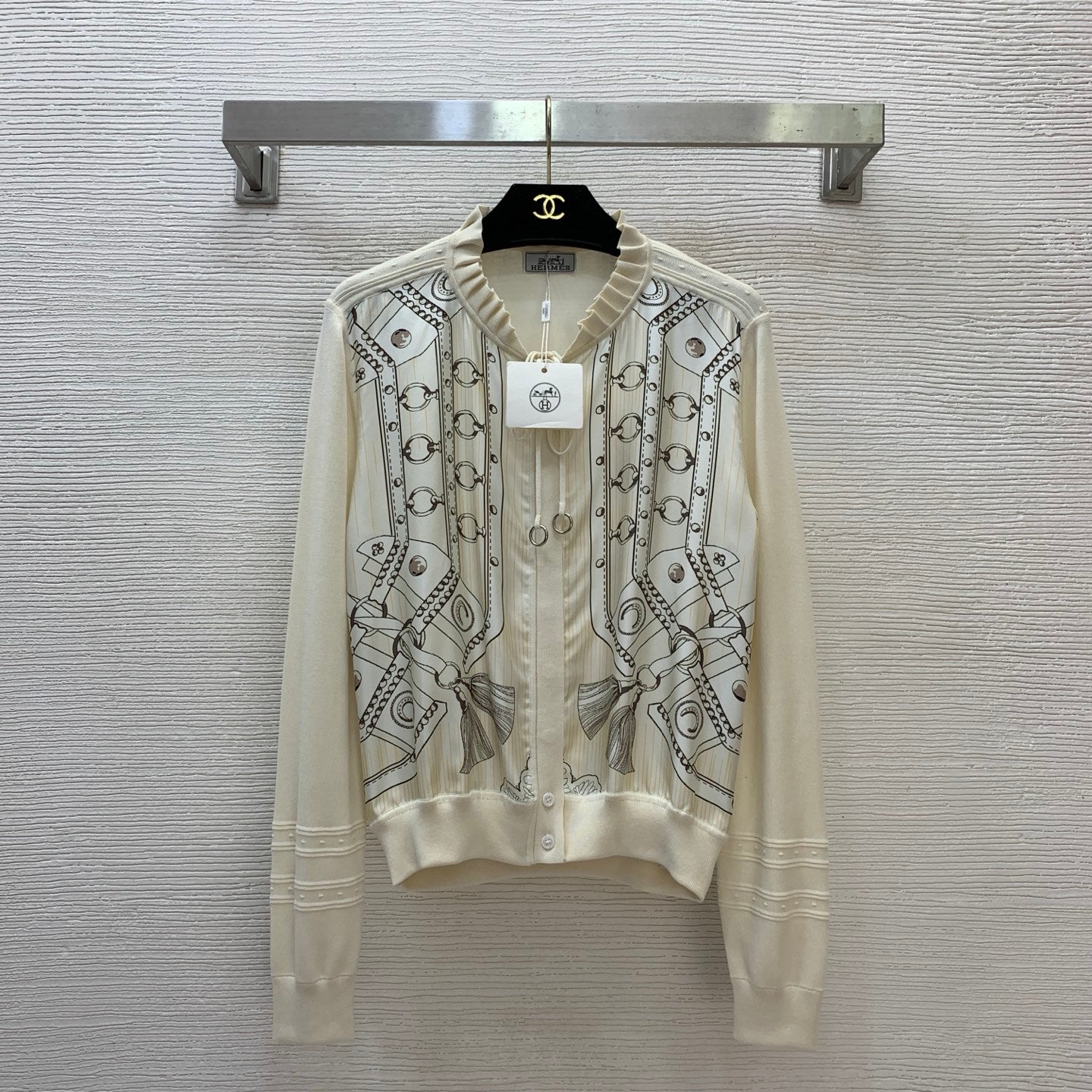 HERMES 26S KNIT CARDIGAN 816