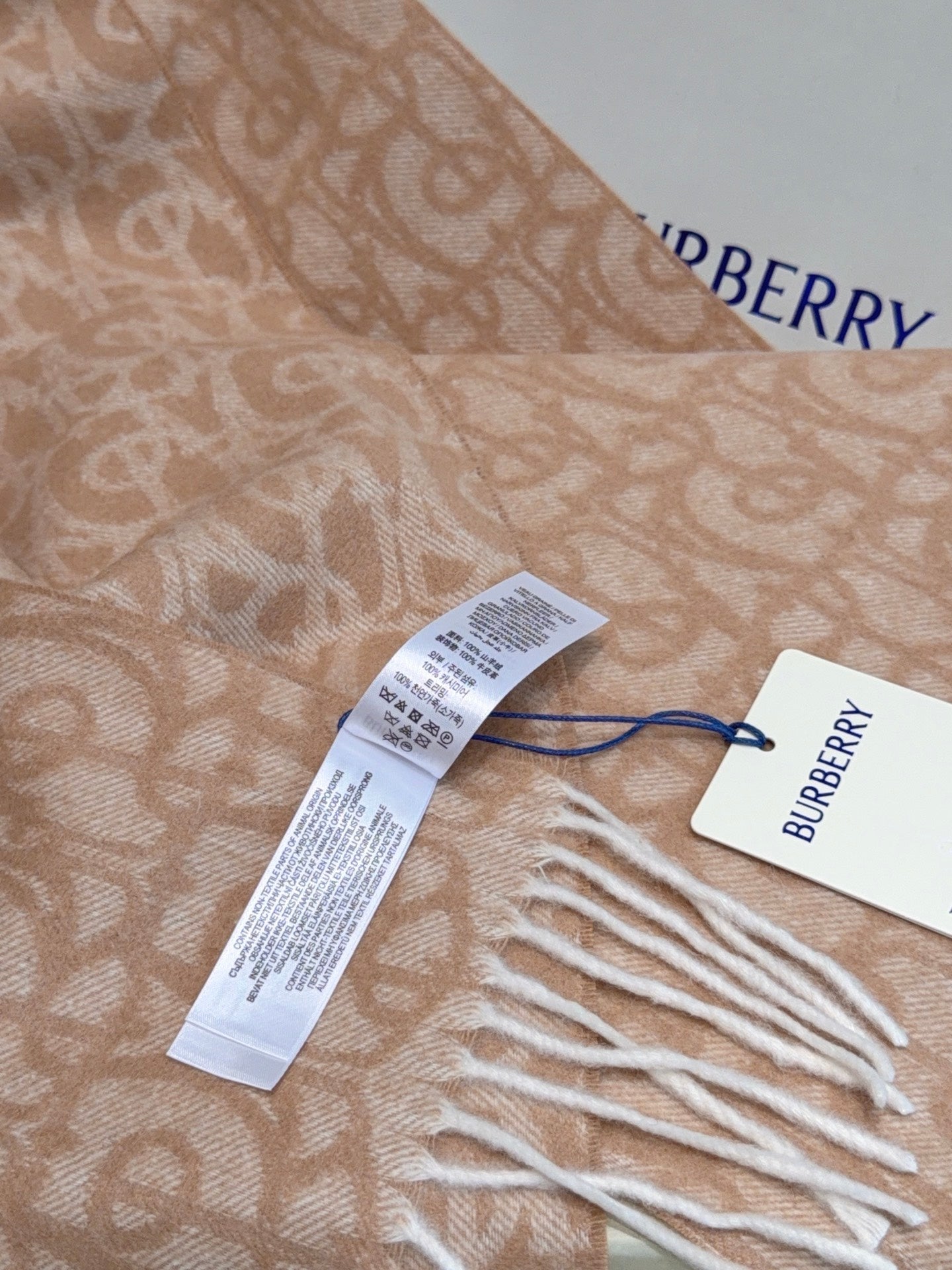 DIOR 26S SCARF 168 IN CASHMERE 504350