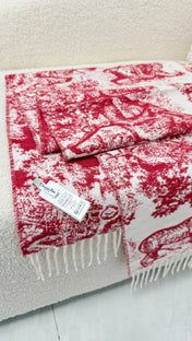DIOR 26S SCARF 190 IN CASHMERE AND WOOL 435565