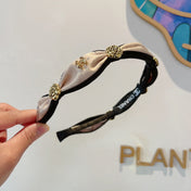 LIGHT PINK SILK HAIRBAND 410836