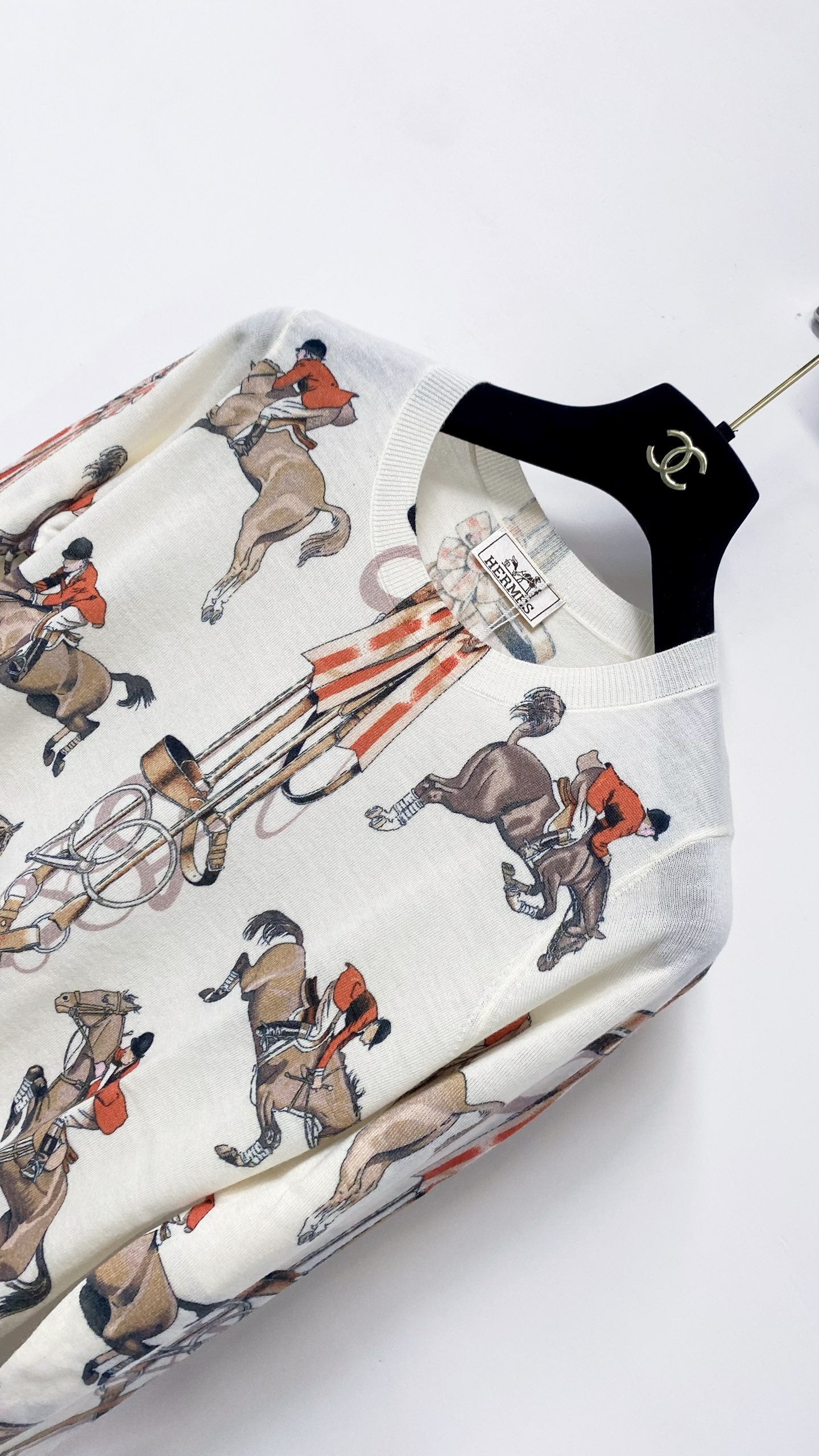HERMES 26S CREWNECK SWEATER 805