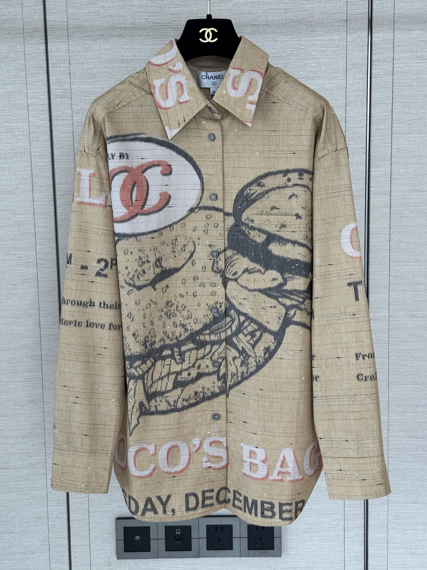 CHANEL 26S LONG-SLEEVE SHIRT 1773