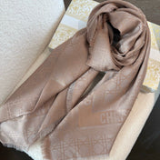 DIOR 26S SCARF 140 IN SILK AND CASHMERE 424266