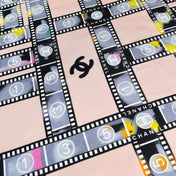 CHANEL 25S SCARF 88 IN SILK 737190